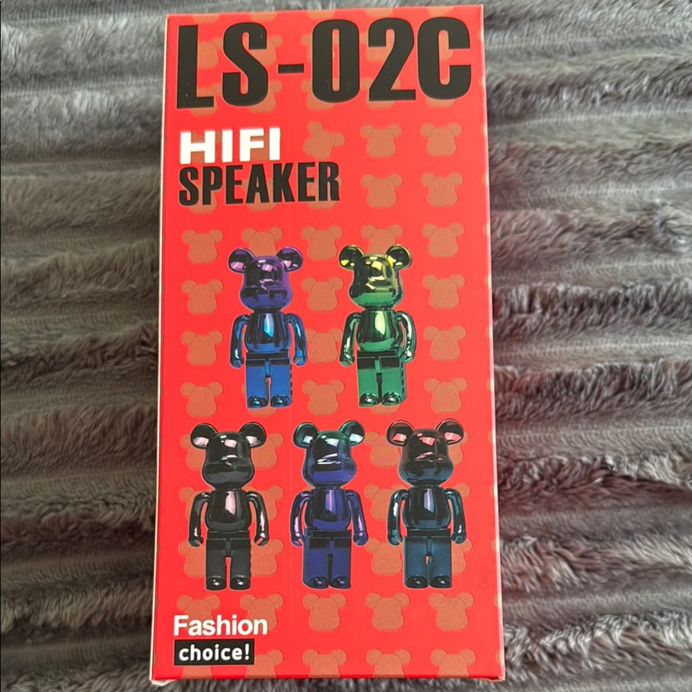 LS-02C HiFi Portable Speaker - (Black)